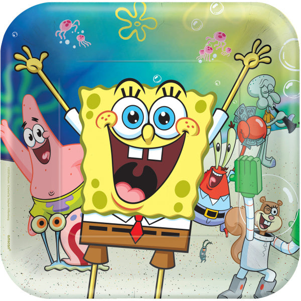 Spongebob Teller 23cm 8Stück