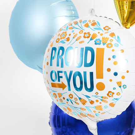 Helium Ballon Proud Of You Empty 45cm