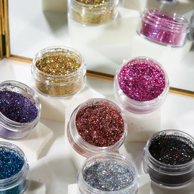 Moon Glitter Holographic Glitter Shakers Silber 5g