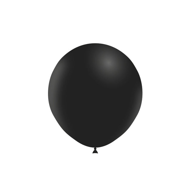 Schwarze Ballons 45cm 25Stk