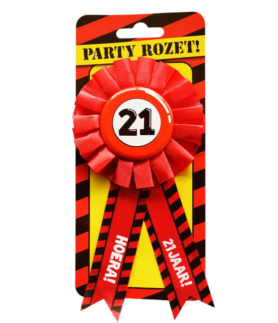 Rosette Hurra 21 Jahre