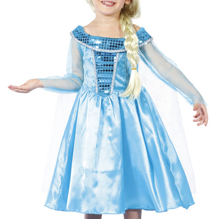 Prinzessin Kleid Kind Elsa 3/4 Jahre