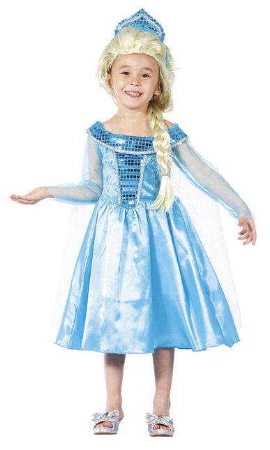 Prinzessin Kleid Kind Elsa 3/4 Jahre