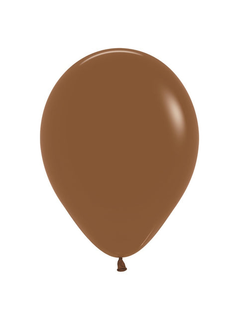 Ballons Kaffee 23cm 50Stk