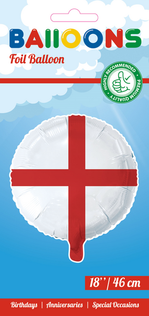 Heliumballon Flagge England 45cm leer