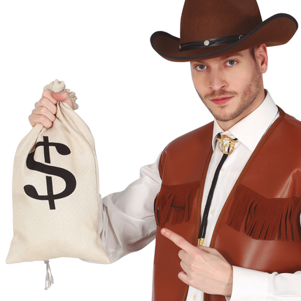 Cowboy Tasche Geld 42cm