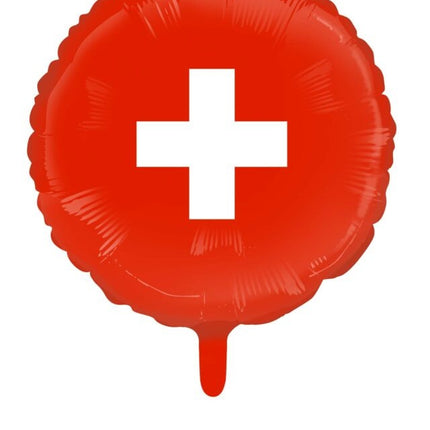 Schweiz Helium Ballon Leer 45cm