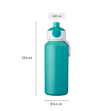 Trinkflasche Pop-Up Campus 400ml Dschungel