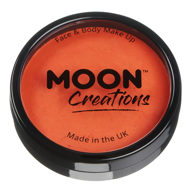 Moon Creations Pro Face Paint Kuchentöpfe Dunkel Orange 36g