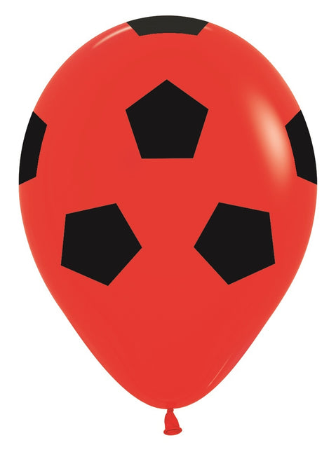 Ballons Soccerball Mix 30cm 25pcs