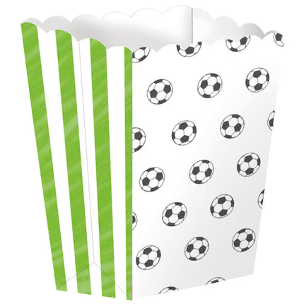 Fußball Popcorn Schalen 13,4cm 4Stk