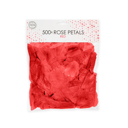 Rote Rosenblüten 53gr 500Stk