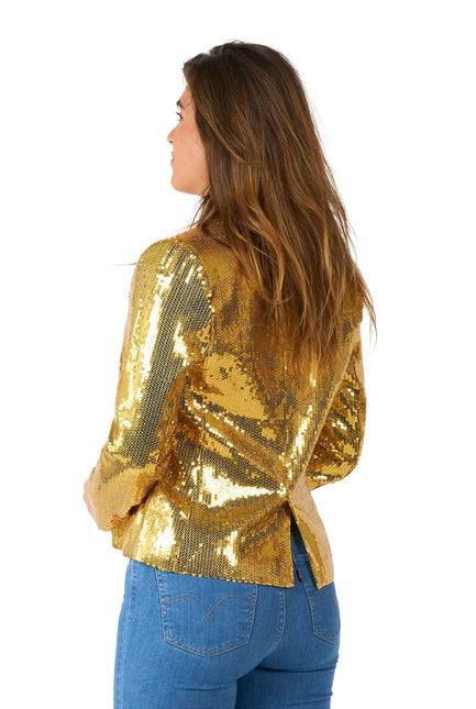 Paillet Gold Blazer Damen Suitmeister