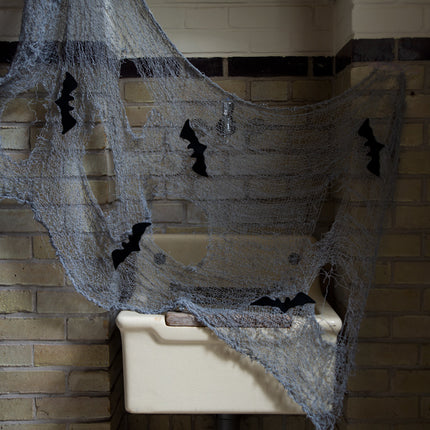 Halloween Netz Fledermäuse 1.5m