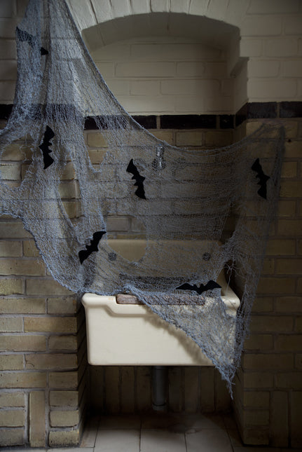 Halloween Netz Fledermäuse 1.5m