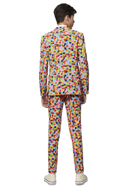 Party Konfetti Anzug Junge Teen OppoSuits