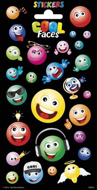 Emojis Aufkleber Farbig