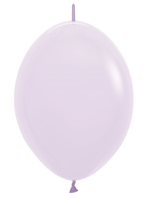 Ballons Pastell Matt Lila 30cm 50Stk