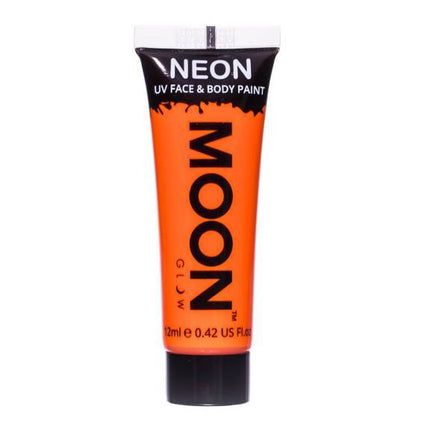 Moon Glow Intense Neon UV Face Paint Intense Orange