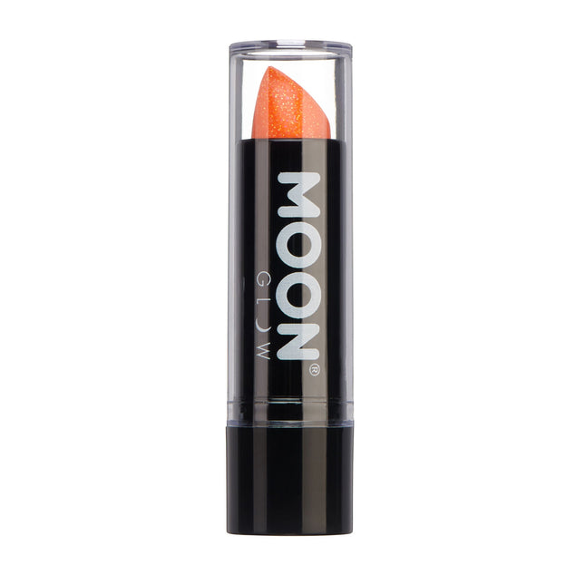 Moon Glow Neon UV Glitter Lipstick Orange 4.2g