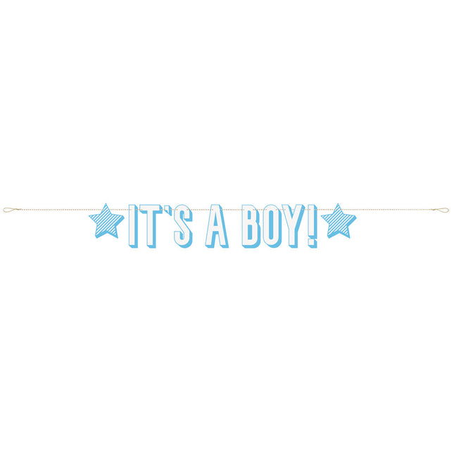 Geburtsbrief Garland It's A Boy 1.58m