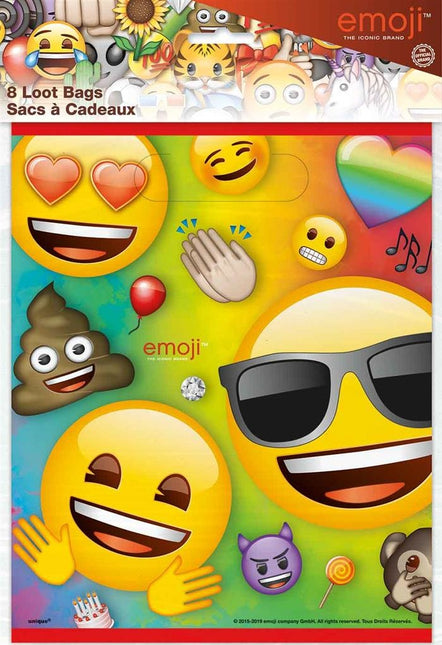 Emoji Sharing-Taschen 23cm 8Stück