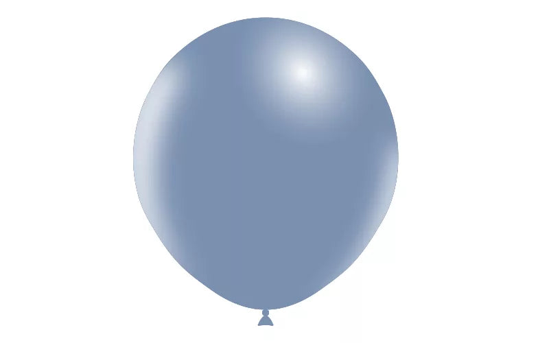 Blaue Ballons Vintage 45cm 25Stk