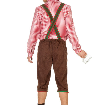 Braune Lederhosen Männer Lang