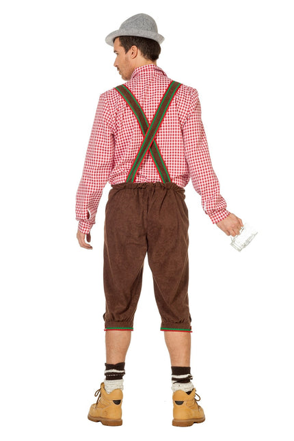 Braune Lederhosen Männer Lang