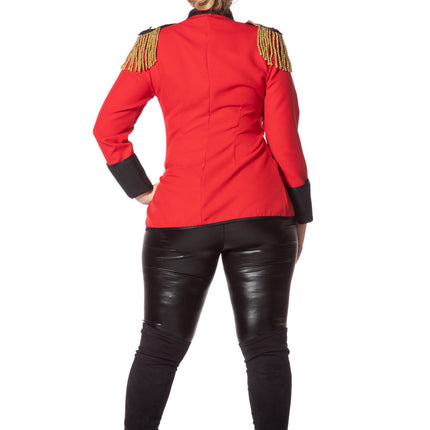 Zirkusjacke Rot Damen