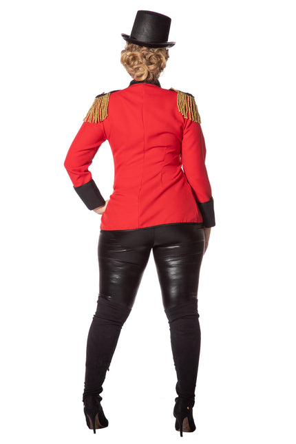 Zirkusjacke Rot Damen