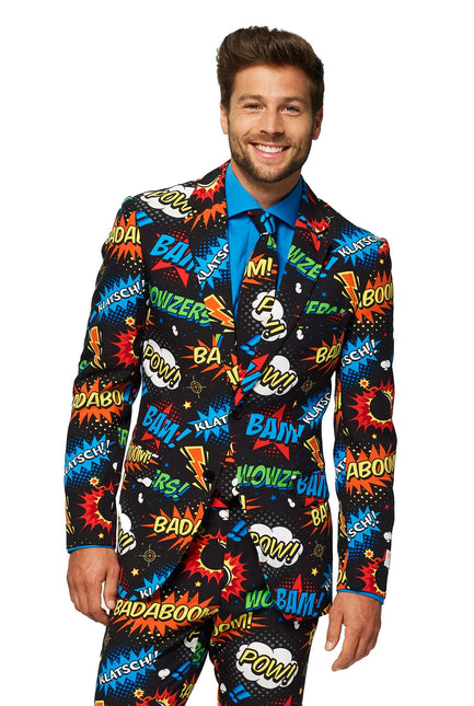 Comic Badaboom Anzug Männer OppoSuits