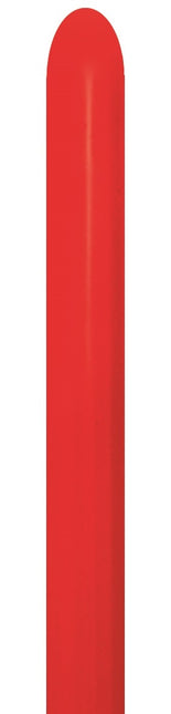 Modellierballons Nozzle Up Rot 5cm 152cm 50Stk.