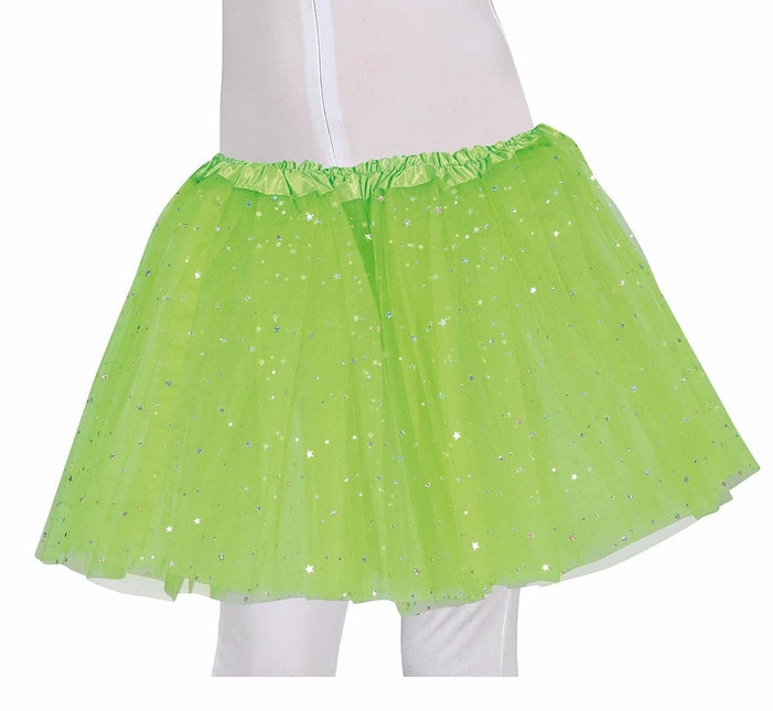 Limettengrüne Tutu Sterne 30cm