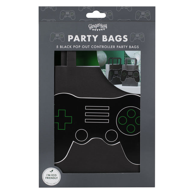 Gaming Party Handout Taschen 20cm 5Stk