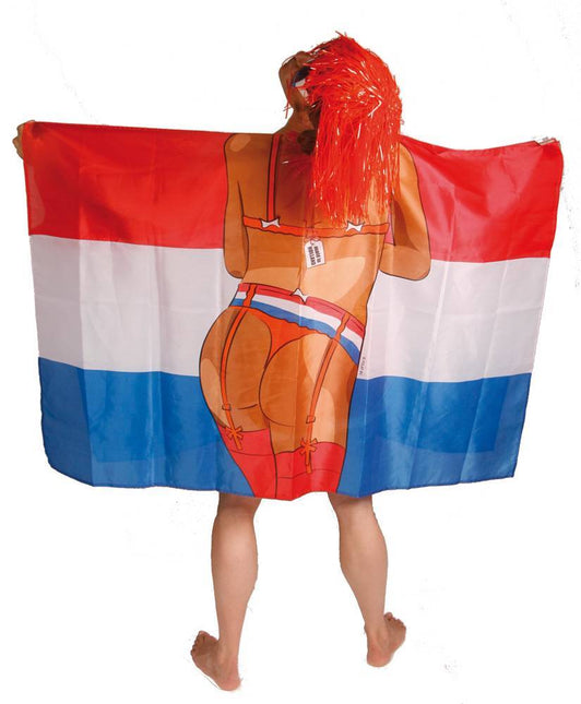 Niederländische Flagge Poncho 1.5m