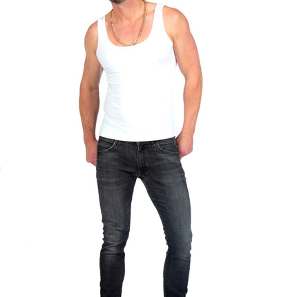 Weißes Tank Top Männer