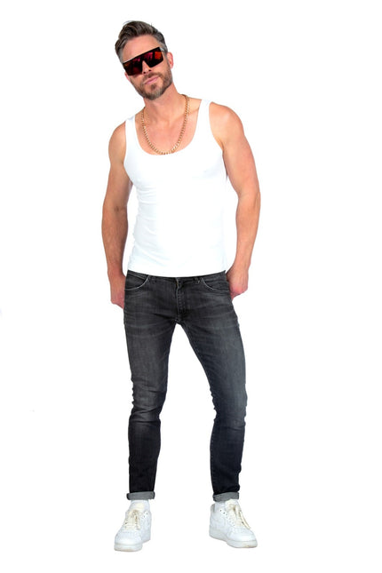 Weißes Tank Top Männer