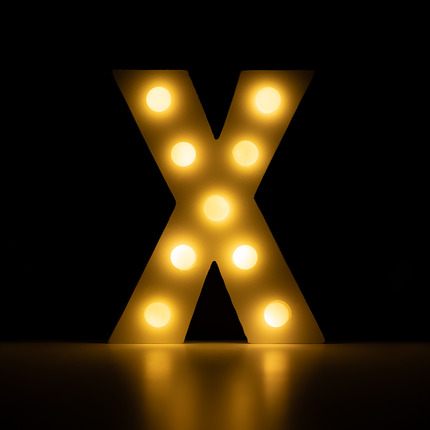 X Light Letter 16.5cm