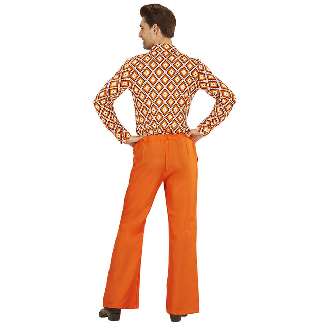 Disco 70S Hose Orange Männer