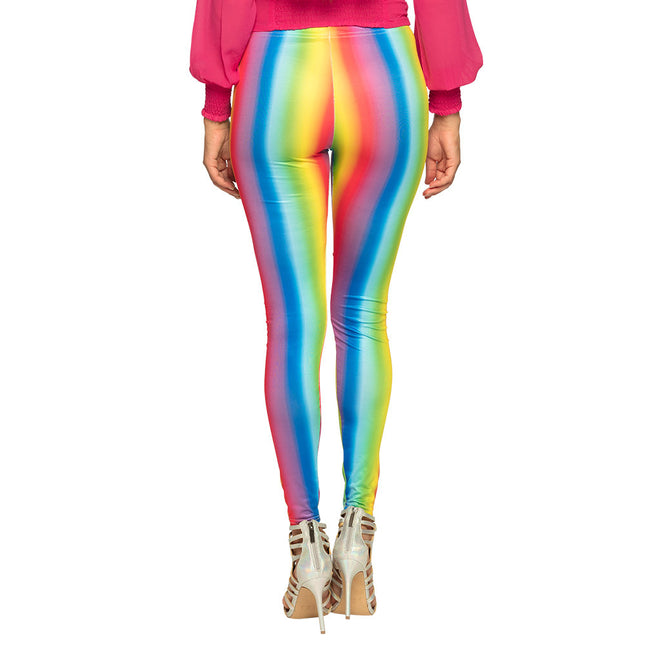 Regenbogen Leggings