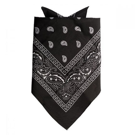 Schwarzes Bandana 55cm