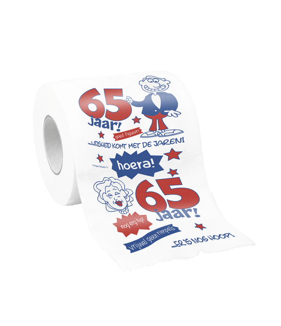 Toilettenpapier 65 Jahre