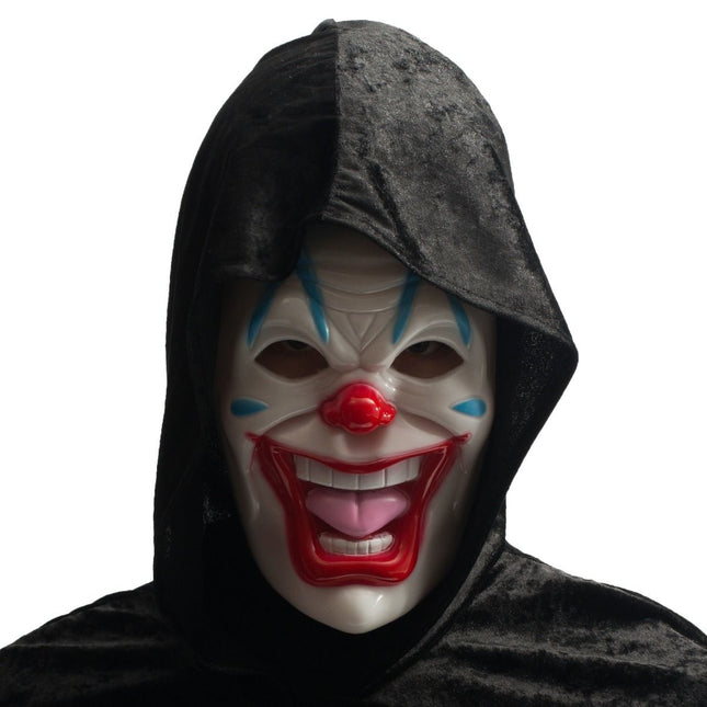 Clown Maske Rot Blau