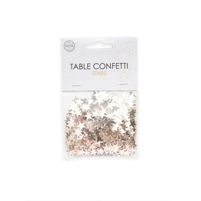 Tischkonfetti Star Rose Gold