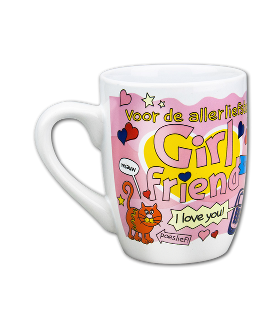 Becher Girlfriend 12cm