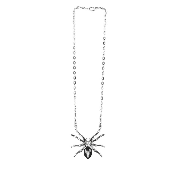 Halloween Halskette Spinne 15cm