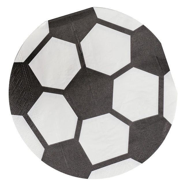 Fußball-Servietten 14,5cm 20 Stk.