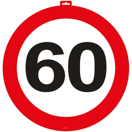 Türschild 60 Jahre 47cm