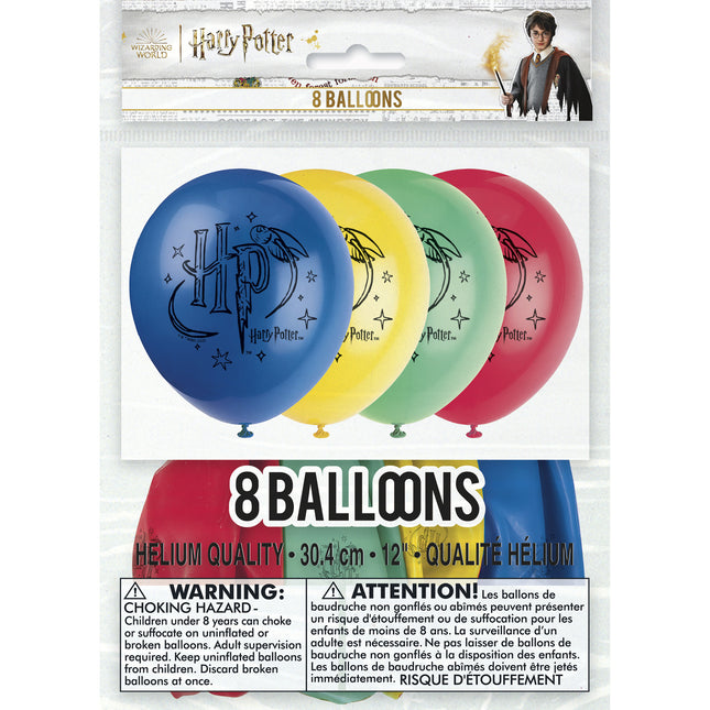 Harry Potter Latex Ballons 26cm 8 Stück